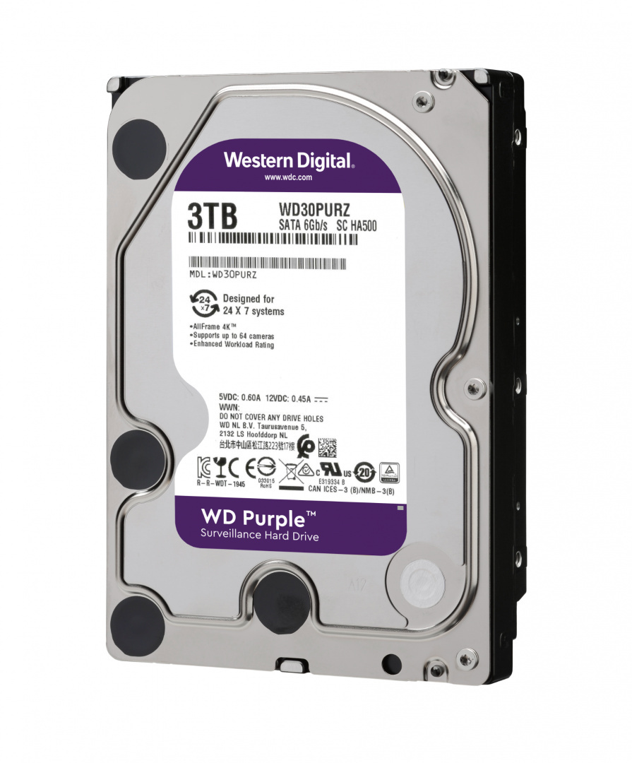 Dysk HDD Western Digital Purple 3 TB