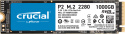 Dysk SSD Crucial P2, 1TB M.2 PCIe NVMe