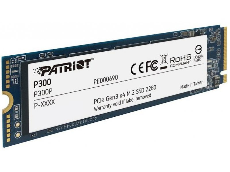 Dysk SSD Patriot P300 512 GB M.2, 2280 PCIe x4