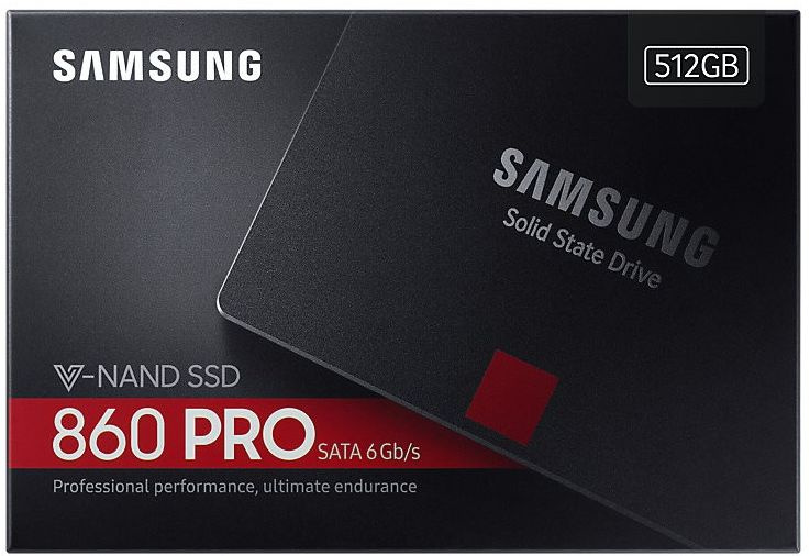 Dysk SSD Samsung 860 Pro 512GB, SATA 2.5"