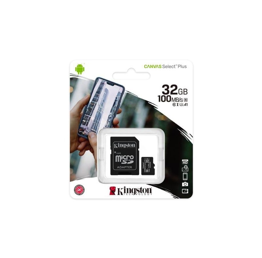 Karta pamięci Kingston Canvas Select Plus 32GB micSDHC