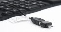 Elastyczna klawiatura silikonowa wodoodporna USB + adapter OTG Gembird
