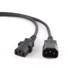 Kabel zasilający, przedłużający IEC 320 C13/C14 z certyfikatem VDE Gembird PC-189-VDE (1,8 m) Gembird