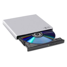 Nagrywarka zewnętrzna DVD -/+ R/RW Slim USB HLDS GP57ES40 (srebrna) HLDS