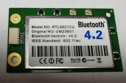 Karta sieciowa wewnętrzna Realtek RTL8821CU WiFi Bluetooth 4.2 Realtek