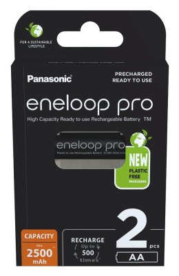 Akumulator Panasonic Eneloop Pro R6/AA 2500mAh (2 szt.) Panasonic