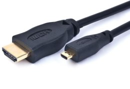 Kabel HDMI-micro HDMI High Speed Gembird CC-HDMID-6 (1,8 m) Gembird