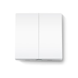 Wyłącznik światła Smart Wifi TP-Link Tapo S220, jednobiegunowy, podwójny (biały) TP-Link